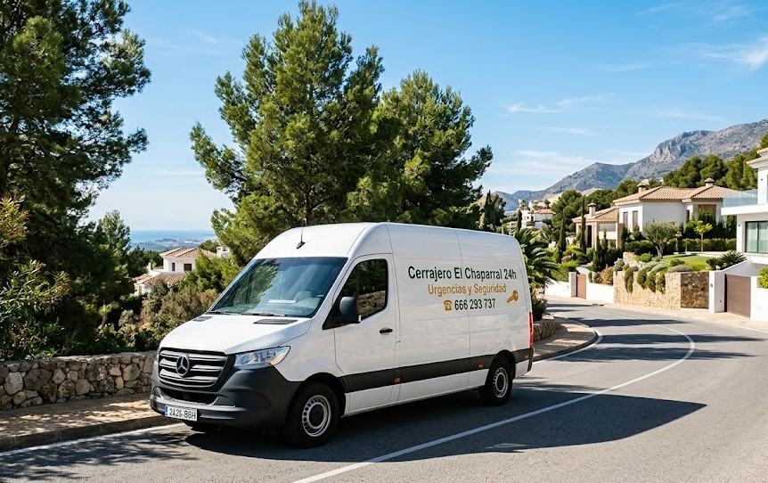 Furgoneta Cerrajero El Chaparral Albolote Granada